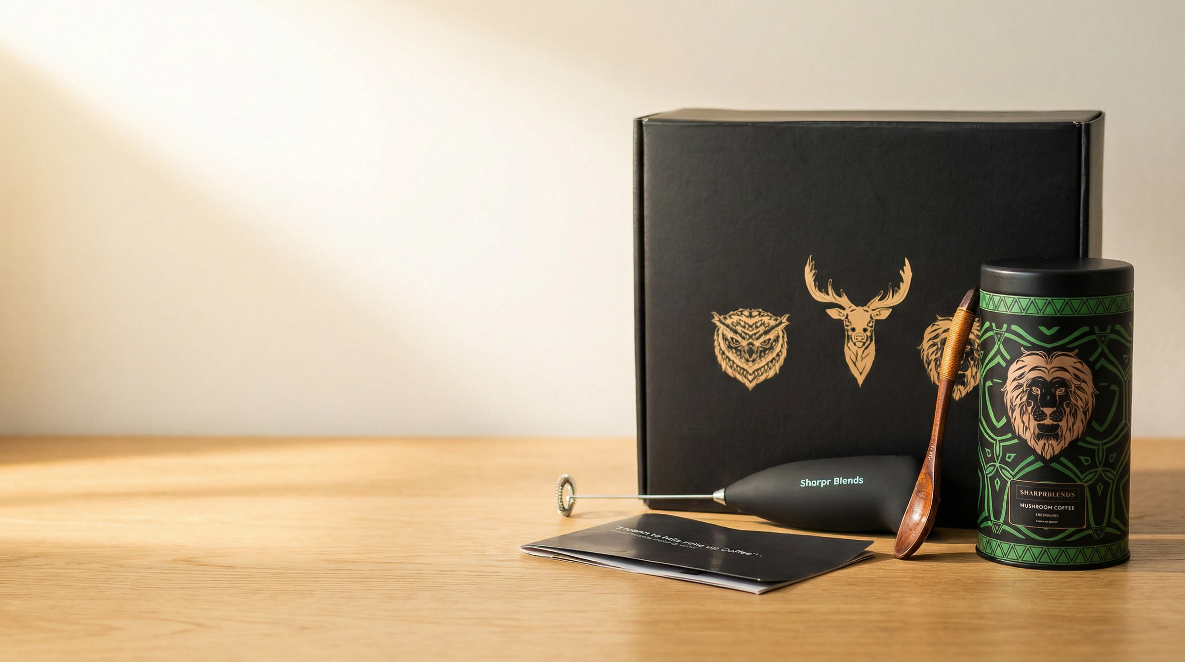 Mushroom coffee for calm focus and clean energy